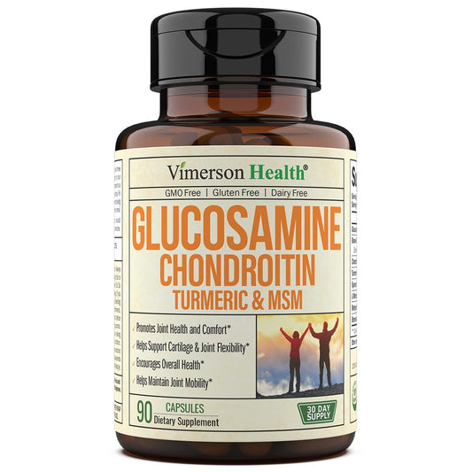 Glucosamine Chondroitin MSM Turmeric Boswellia - Joint Support Supplement. Antioxidant - NutriGlobal