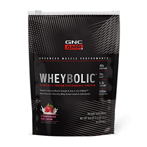 GNC AMP Wheybolic Protein Powder | Targeted Muscle Building and Workout Support - NutriGlobal