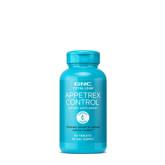 GNC Total Lean Appetrex Control | Clinically Shown to Reduce Calorie Intake | 60 Tablets - NutriGlobal