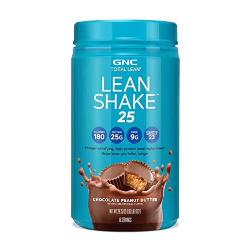 GNC Total Lean | Lean Shake 25 Protein Powder | High-Protein Meal Replacement Shake - NutriGlobal