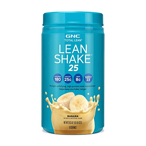 GNC Total Lean | Lean Shake 25 Protein Powder | High-Protein Meal Replacement Shake - NutriGlobal