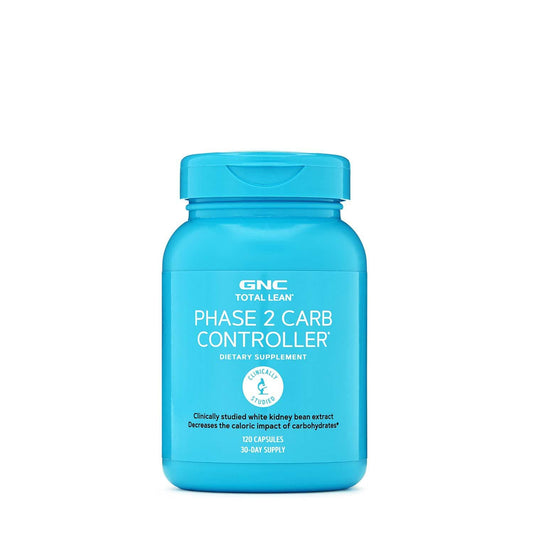 GNC Total Lean Phase 2 Carb Controller | Decreases Calorie Impact from Carbohydrates - NutriGlobal