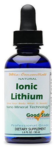 Good State Liquid Ionic Lithium Ultra Concentrate (10 drops equals 500 mcg - NutriGlobal