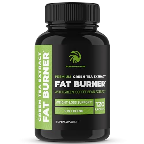 Green Tea Weight Loss Pills with Green Coffee Bean Extract | Belly Fat Burner, Metabolism - NutriGlobal