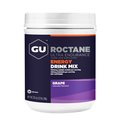 GU Energy Roctane Ultra Endurance Energy Drink Mix, 1.72-Pound Canister - NutriGlobal