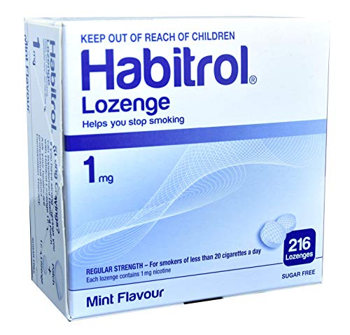 Habitrol Nicotine Lozenge Mint Flavor 216 Lozenges (1mg) - NutriGlobal