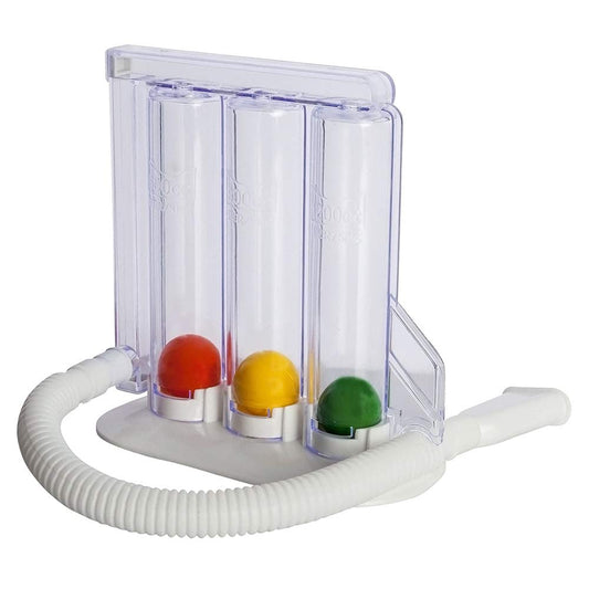 HealthAndYoga(TM) Deep Breathing Exerciser - Breath Exercise Measure - NutriGlobal