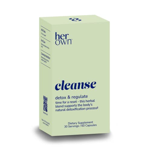 her own Cleanse, Gentle Detox, Supports Healthy Gut, Ocean Algae Cleanse, Prebiotic/Probiotic Blend - NutriGlobal