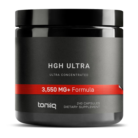 HGH Supplements for Men & Women (240 Count) 3,550mg+ Support Muscle Growth - NutriGlobal