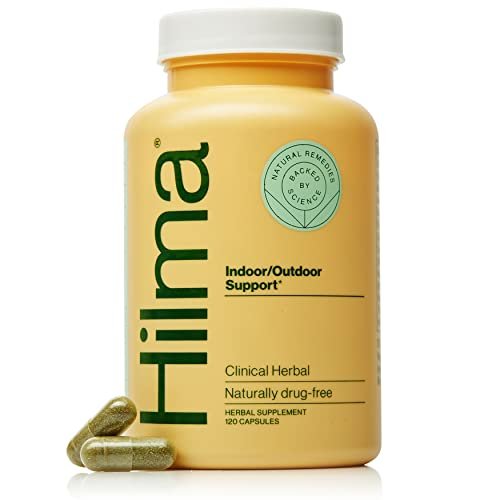 Hilma Natural Sinus Support - All Day Allergy Relief from Pollen and Dust with Butterbur - NutriGlobal