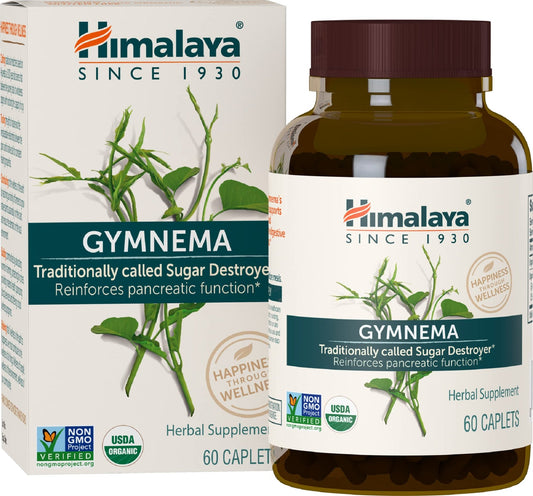 Himalaya Organic Gymnema Sylvestre for Glucose Metabolism, 700 mg - NutriGlobal
