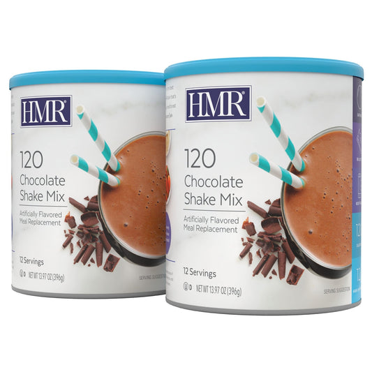 HMR 120 "Classic" Shake Meal Replacement Powder | Chocolate Shake Mix to Support - NutriGlobal