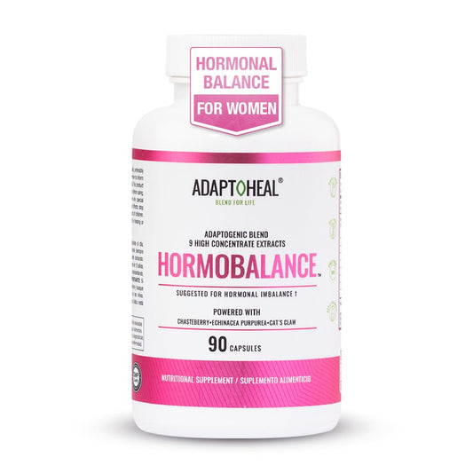 Hormone Balance for Women – Menopause & PMS Support Supplement – Adaptogens for Female Balance & Wellness – 90 Vegan Capsules - NutriGlobal