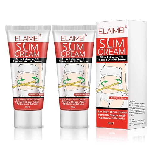 Hot Cream 2 Pack, Slimming Hot Cream for Belly Burns Fat, Slimming Cream Fat Burning - NutriGlobal