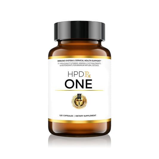 HPD Rx ONE Immunity Boost Multivitamin | HPV Supplements for Women and Men, 2 Pack - NutriGlobal