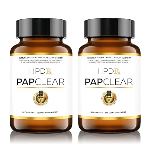 HPD Rx PAPCLEAR Physician Formulated | All Natural HPV Immune Support Supplement - NutriGlobal