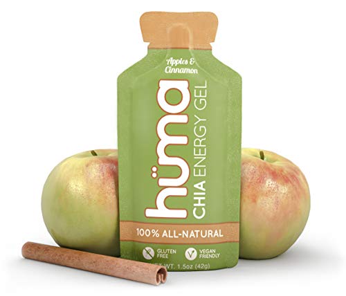 Huma Chia Energy Gel, Apples & Cinnamon, 12 Gels - Premier Sports Nutriti - NutriGlobal