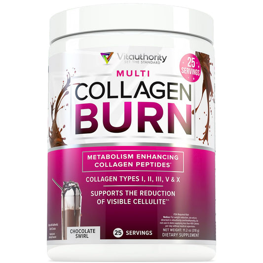 Hydrolyzed Collagen Powder for Weight Loss - Collagen Burn Ultimate Beauty Complex - NutriGlobal