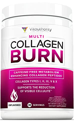 Hydrolyzed Collagen Powder for Weight Loss - Collagen Burn Ultimate Beauty Complex - NutriGlobal