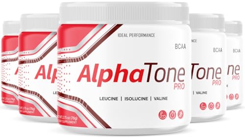 IDEAL PERFORMANCE (5 Pack Alpha Tone Max Booster T Powder - Alpha Tonic - NutriGlobal