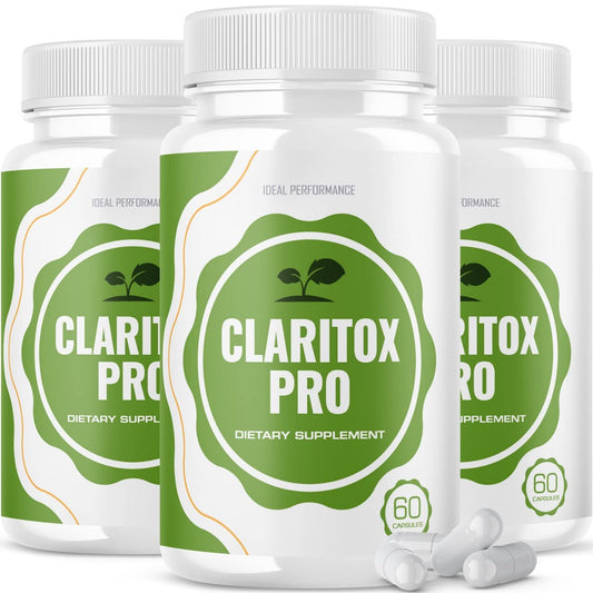 IDEAL PERFORMANCE Claritox Pro Pills for Vertigo Joint Support Supplement Tablet - NutriGlobal