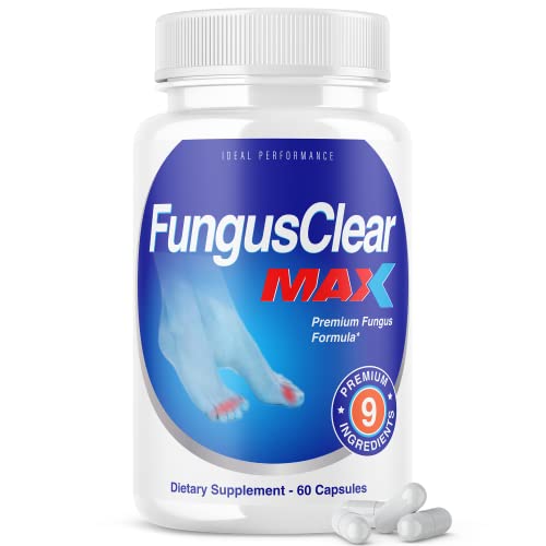 IDEAL PERFORMANCE Fungus Clear Max Toenail Pills (60 Capsules) - NutriGlobal