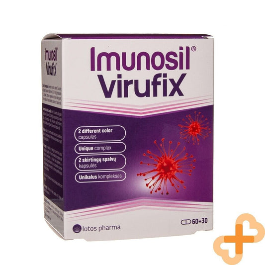 IMUNOSIL VIRUFIX Unique Formula Supplement Immune System Adult 60+30 Capsules - NutriGlobal