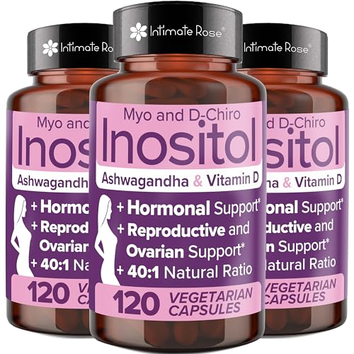 Intimate Rose Myo-Inositol & D-Chiro Inositol Blend - 40:1 Blend - Fertility, Hormonal Balan - NutriGlobal