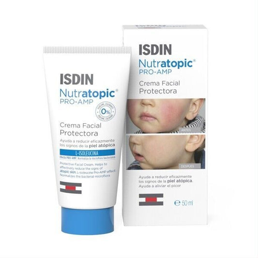 ISDIN Nutratopic Pro-Amp Protective Face Cream 50ml from 5 Months - NutriGlobal