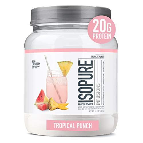 Isopure Protein Powder, Clear Whey Isolate Protein, Post Workout Recovery Drink Mix - NutriGlobal
