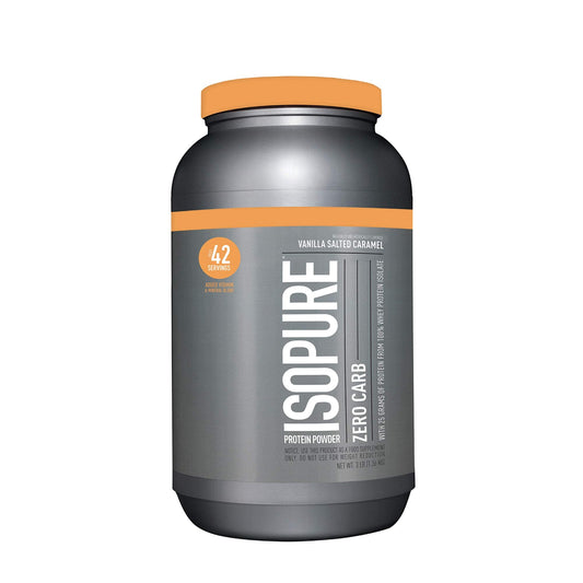 Isopure Protein Powder, Zero Carb Whey Isolate with Vitamin C & Zinc for Immune Support - NutriGlobal