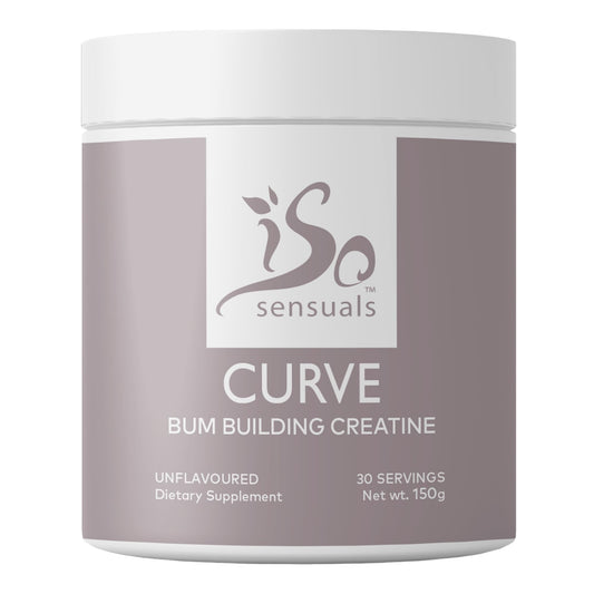 IsoSensuals Curve Bum Building Creatine - Micronized 200 Mesh for Smooth Muscle - NutriGlobal