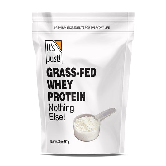It's Just! - 100% Whey Protein Concentrate, Made in USA, Premium WPC-80, No Added - NutriGlobal