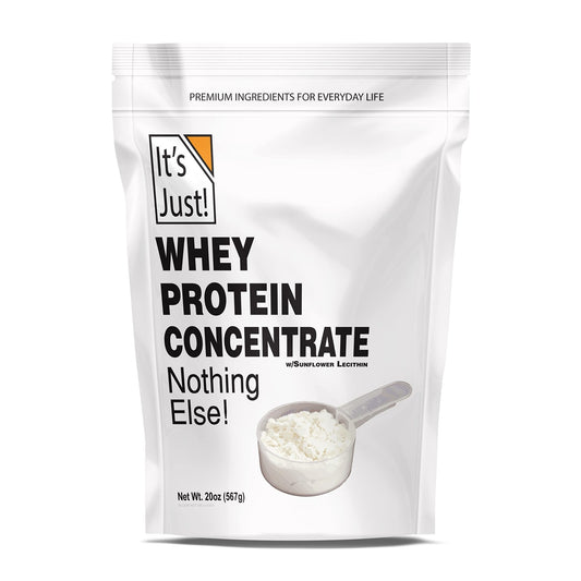 It's Just! - 100% Whey Protein Concentrate, Made in USA, Premium WPC-80, No Added - NutriGlobal