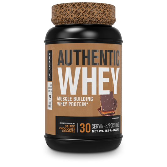 Jacked Factory Authentic Whey Muscle Building Whey Protein Powder - Low Carb - NutriGlobal