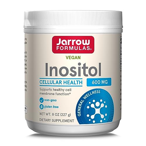 Jarrow Formulas Inositol 600 mg, Dietary Supplement for Cellular Health Support, 8 oz - NutriGlobal