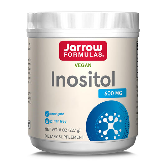 Jarrow Formulas, Inositol, as Myoinositol, High Dose, 227g Vegan Powder, Lab Tested - NutriGlobal