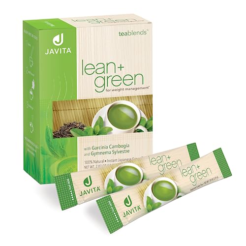 Javita Lean + Green, Premium, 100% Japanese Green Tea, Garcinia Cambogia (as Super Citrimax) - NutriGlobal