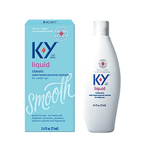 K-Y Liquid Personal Water Based Lubricant, 2.5 oz - NutriGlobal