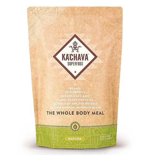 Ka’Chava All-In-One Nutrition Shake Blend, Matcha, 85+ Superfoods, Nutrients & Plant - NutriGlobal