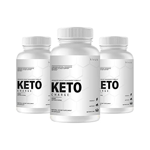 Keto Charge - Keto Charge Advanced Weight Management Formula (3 Pack, 180 Capsules) - NutriGlobal