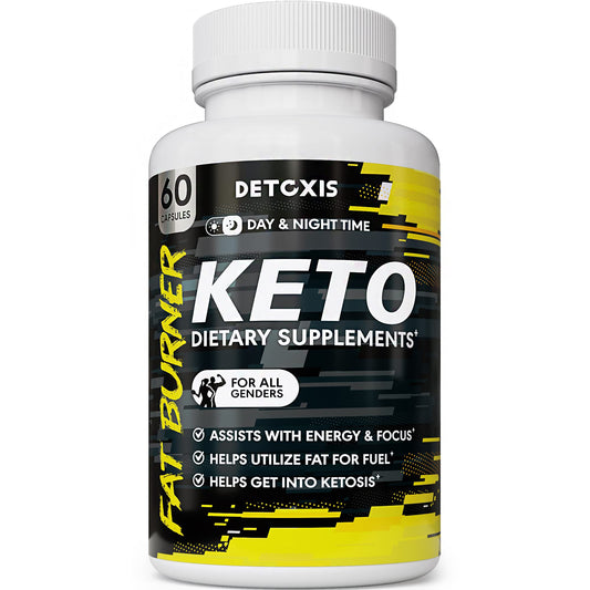 Keto Pills - 60 Ketogenic Diet Support Capsules - Keto Weight Management - Increase - NutriGlobal
