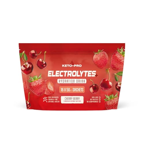 Keto-Pro Keto Electrolytes 80g | Electrolyte Powder Sachets for Extra Convenience - NutriGlobal
