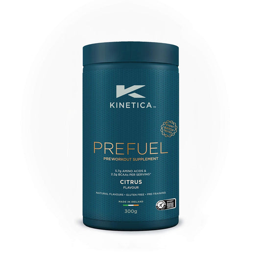Kinetica PreFuel, Pre Workout, 5.7g Amino Acids & 2.2g BCAA's per Serving, 30 Servings - NutriGlobal