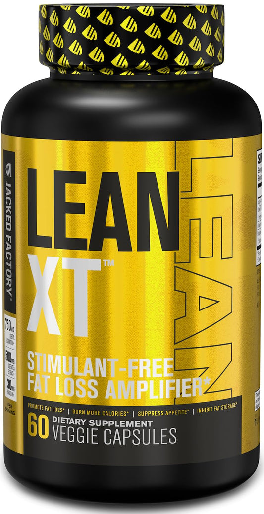 Lean-XT Caffeine Free Fat Burner - Non Stim Weight Loss Supplement, Appetite Suppressant - NutriGlobal