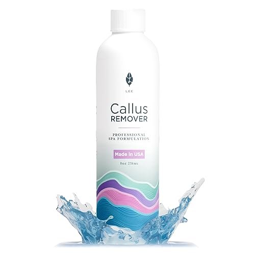 Lee Beauty Professional Callus Remover for Feet - 8 Oz, Original, Powerful - NutriGlobal