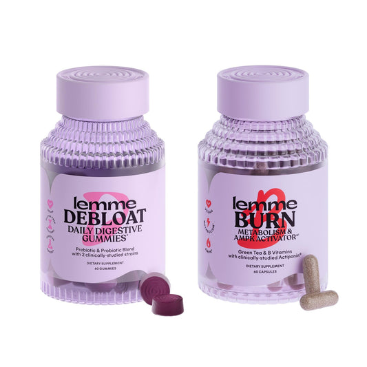 Lemme Debloat and Burn - Metabolism, Bloat Support, Gut Health & Weight Management - NutriGlobal