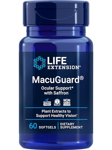 Life Extension MacuGuard Ocular Support with Saffron – Eye Health Supp - NutriGlobal