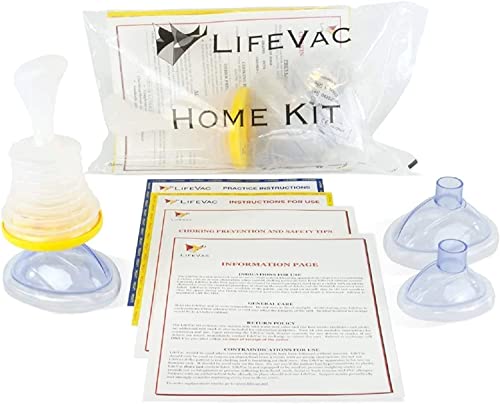 LifeVac Choking Rescue Device for Kids and Adults | Portable Airway Assist - NutriGlobal